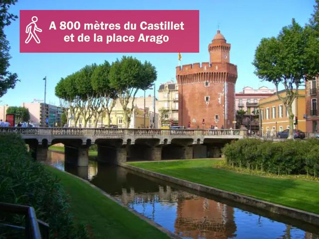 Ideal Plein Centre - 65M2- Piscine Et Garage Perpignan Exteriör bild